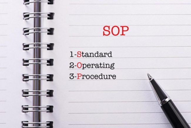 Training SOP
